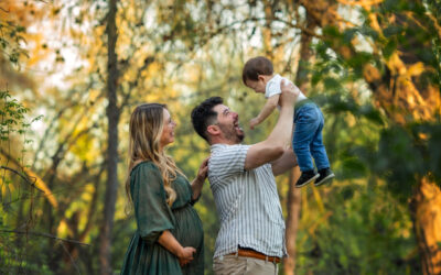 Golden Hour Maternity Session | Roseville Maternity Photographer