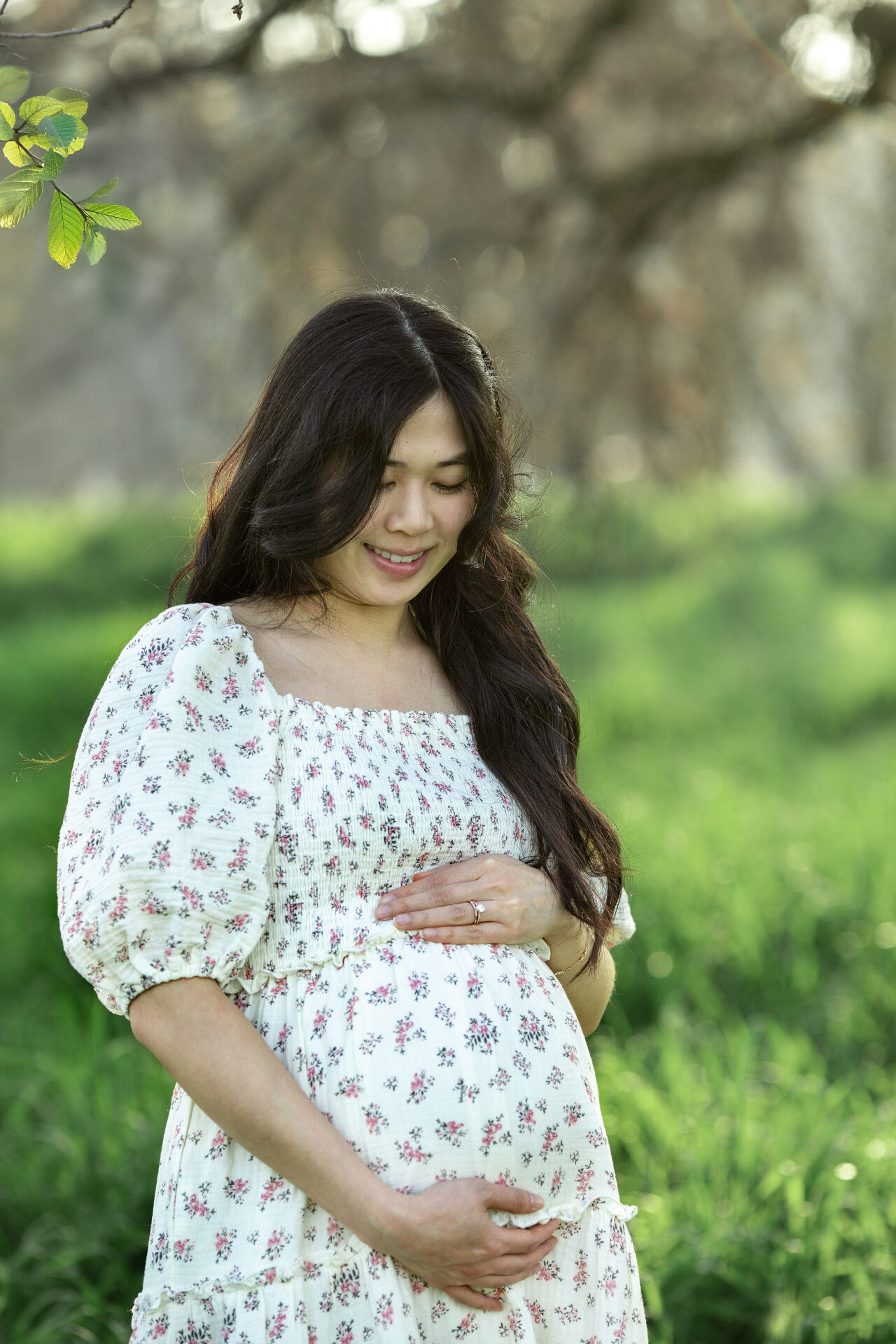 folsom maternity session neutral tones